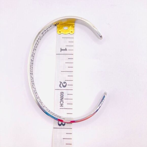 Minimalist Inspirational daughter cuff bracelet - Picture 4 of 4